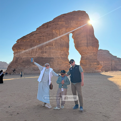 Jemaah Manhajj Tour di Al Ula