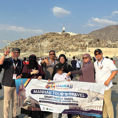 Jemaah Manhajj Tour di Arafah