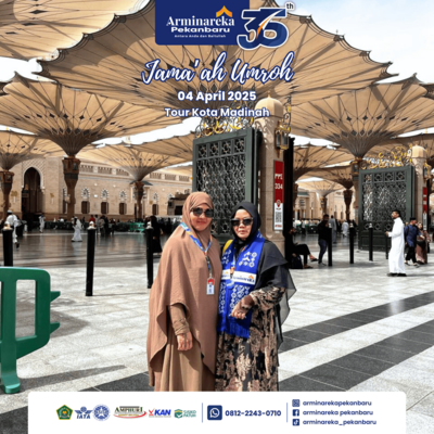 Jamaah Umroh Arminareka 04 April 2025