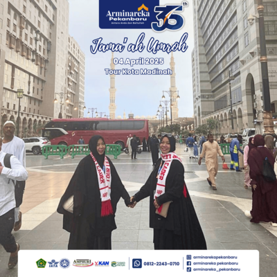 Jamaah Umroh Arminareka 04 April 2025