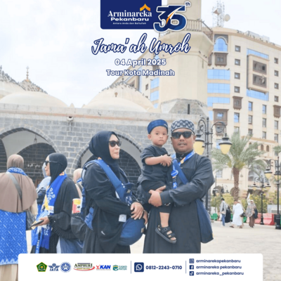 Jamaah Umroh Arminareka 04 April 2025