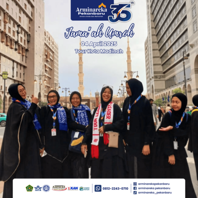 Jamaah Umroh Arminareka 04 April 2025