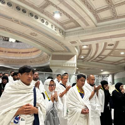 Berdoa di Sa'i