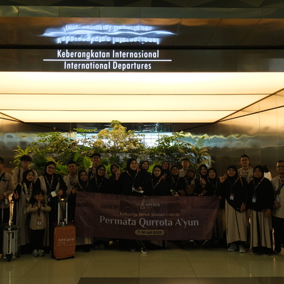 Keberangkatan Umrah: Permata Qurrota A'yun (07 Juli 2025) bersama Ustadz Abu Nida حفظه الله