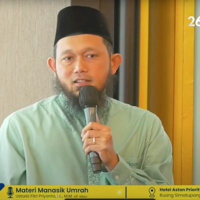 Manasik Umroh 31 Agustus bersama Ustadz Fitri Priyanto, Lc., M.M