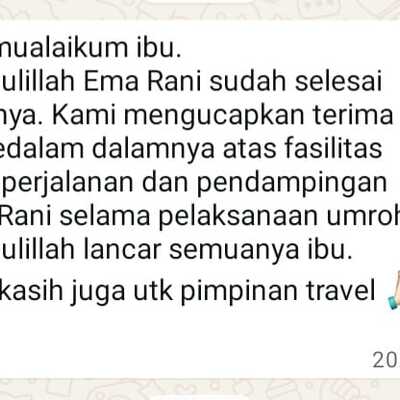 Testimoni Jamaah 4 Oktober 2025