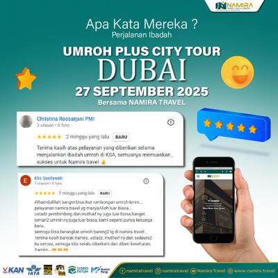 Testimoni Jamaah Umroh 27 September 2025 Plus Dubai