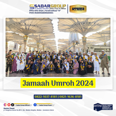 Rombongan Jamaah Umroh Batam 23 November 2024 PT. SAHABAT DUA ARAH