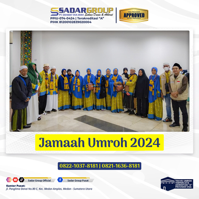 Rombongan Jamaah Umroh Jakarta 27 Desember 2024 PT. SAHABAT DUA ARAH