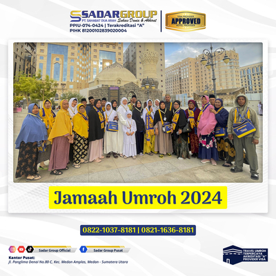 Rombongan Jamaah Umroh 12 Agustus 2024 PT. SAHABAT DUA ARAH