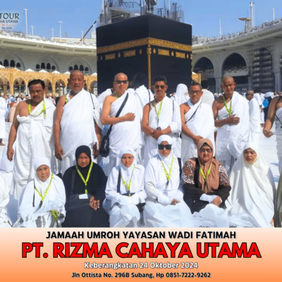 Rombongan Umroh 24 Oktober 2024