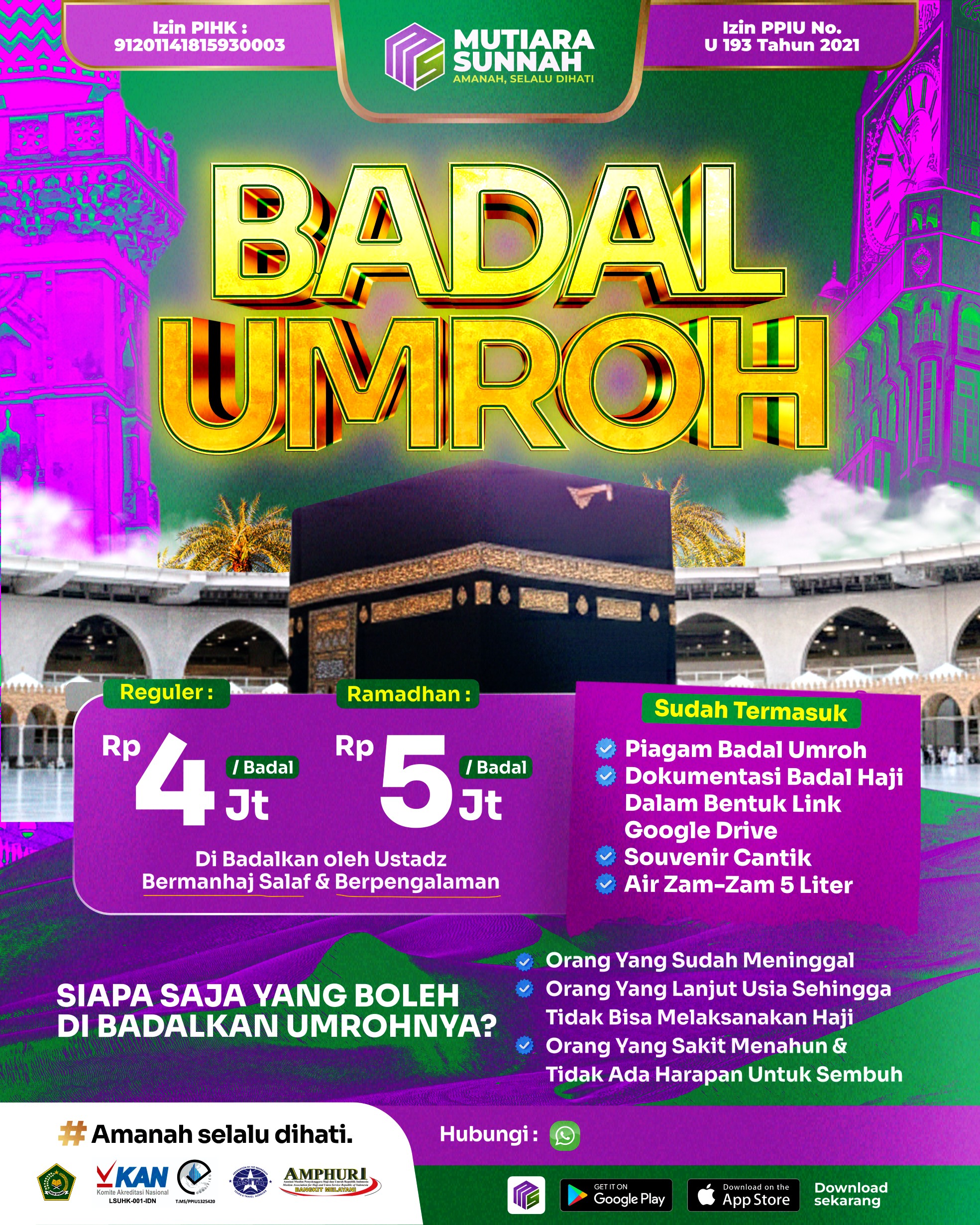 BADAL UMROH MS