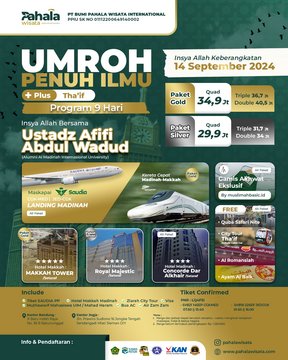 Umroh Penuh Ilmu + Free Thaif