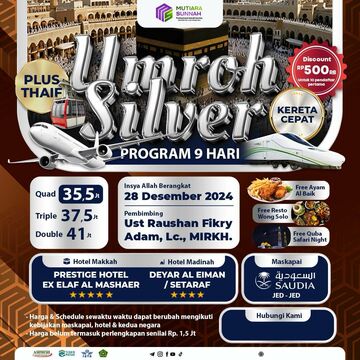 UMROH SILVER 28 DESEMBER 2024
