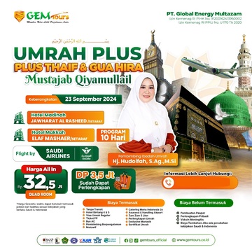 23 SEPT 2024 "UMRAH MAULID NABI"