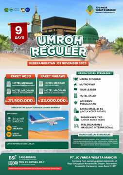 UMROH  03 NOVEMBER 2025 9 DAYS 