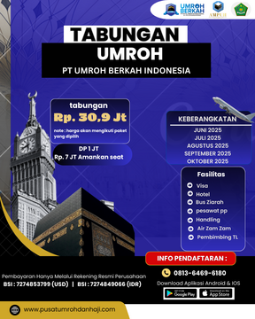 PAKET TABUNGAN UMROH BERKAH INDONESIA