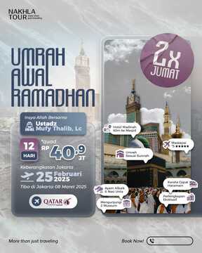UMROH AWAL RAMADHAN 25 FEBRUARI 2025