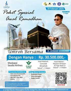 Program Umroh Awal Ramadhan 2025