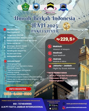 PAKET HAJI FURODA SILVER 2025