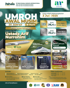 UMROH AWAL MUSIM 2X JUM'AT PLUS THAIF