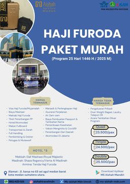 Haji Furoda Paket Murah