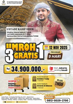 UMROH 3 GRATIS 1