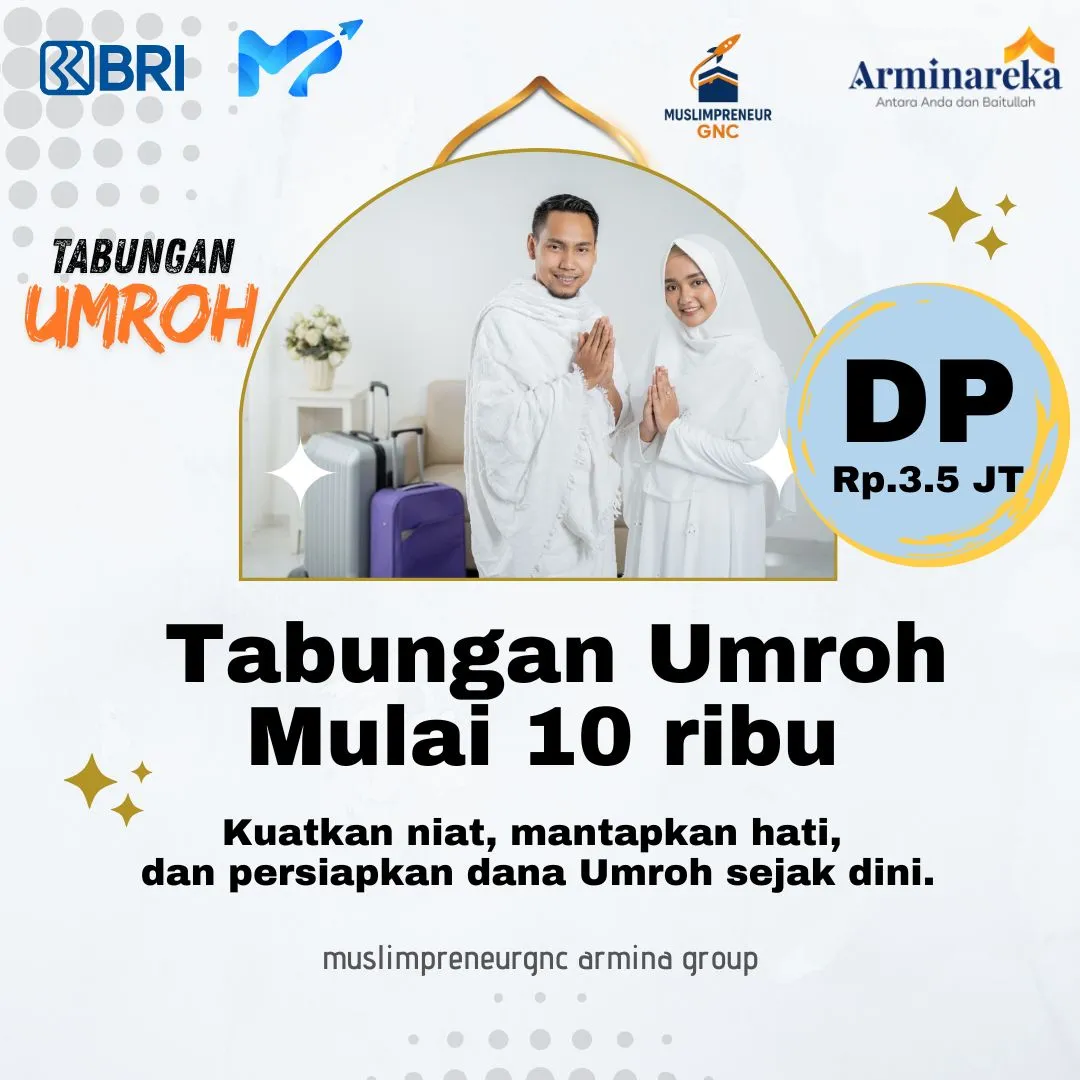 Tabungan Umroh (Setoran Awal Mulai 10 Ribu)