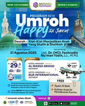 UMROH HAPPY 2X JUMAT 21 AGUSTUS 2025