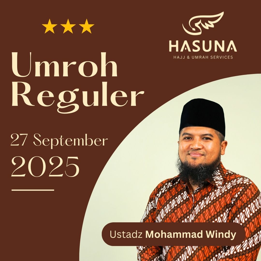 Paket Umroh Hasuna Reguler 27 September 2025