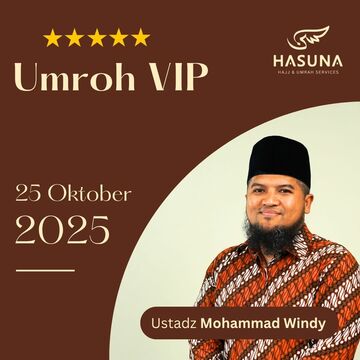 Paket Umroh Hasuna VIP 25 Oktober 2025