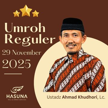 Paket Umroh Hasuna Reguler 29 November 2025