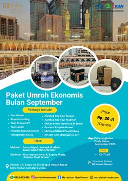 Paket Umroh Bulan September 2025