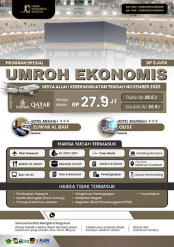 Umroh Berkah November 2025 M