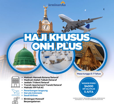 PENDAFATARAN HAJI PLUS ARMINAREKA
