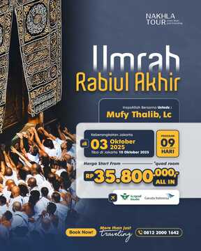UMROH RABIUL AKHIR 03 OKTOBER 2025