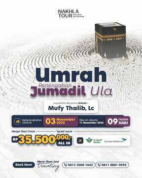 UMROH AWAL NOVEMBER 03 NOVEMBER 2025