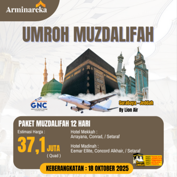UMROH MUZDALIFAH 18 OKTOBER 2025 ARMINAREKA