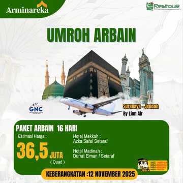 UMROH ARBAIN 12 NOVEMBER 2025