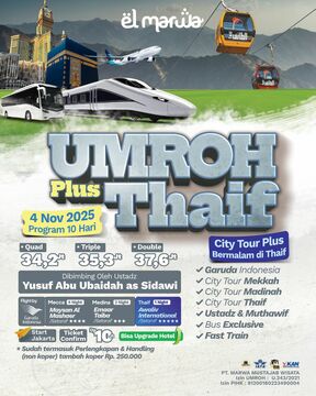 UMROH SEJARAH PLUS THAIF 04 NOVEMBER 2025