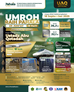 UMROH RAIH PAHALA 2X JUM'AT + THAIF