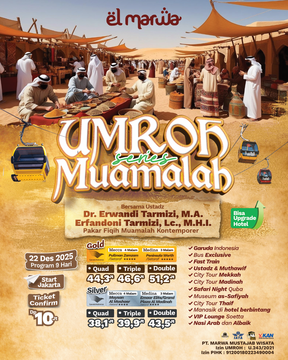 UMROH AKHIR TAHUN SERI MUAMALAH 22 DESEMBER 2025