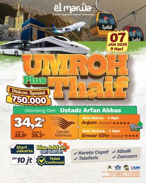 UMROH SEJARAH PLUS THAIF 07 JANUARI 2026