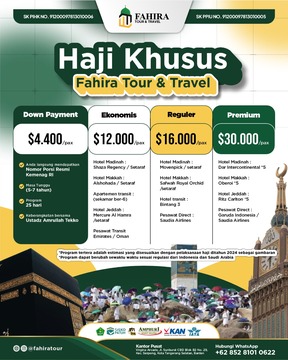 HAJI KHUSUS | MASA TUNGGU 5-7 TAHUN | BERSAMA USTADZ AMRULLAH TEKKO