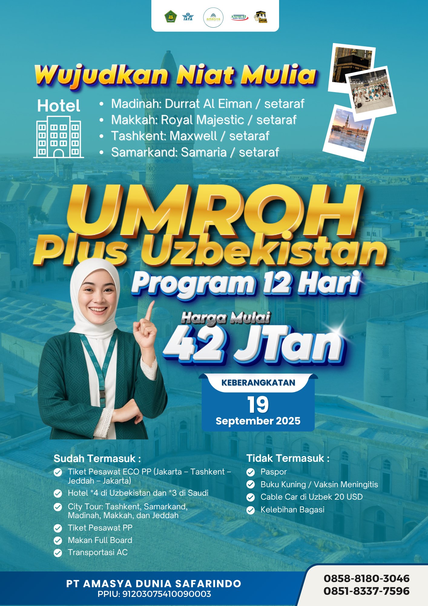 Umroh Plus Uzbekistan 19 Sep