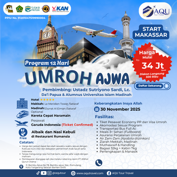 UMROH AJWA - 30 NOVEMBER 2025