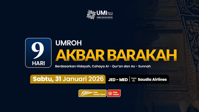 BUS 1 - UMROH AKBAR BARAKAH 31 JANUARI 2026