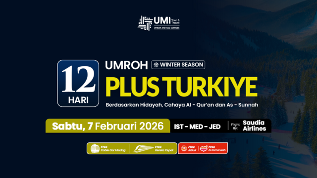UMROH PLUS TURKI ISTANBUL & BURSA 12 HARI 7 FEBRUARI 2026