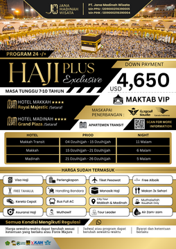 HAJI PLUS EXCLUSIVE