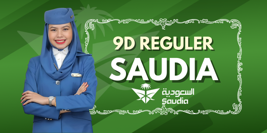 Paket Reguler Umroh 9 Hari Saudi Airlines Landing Madinah